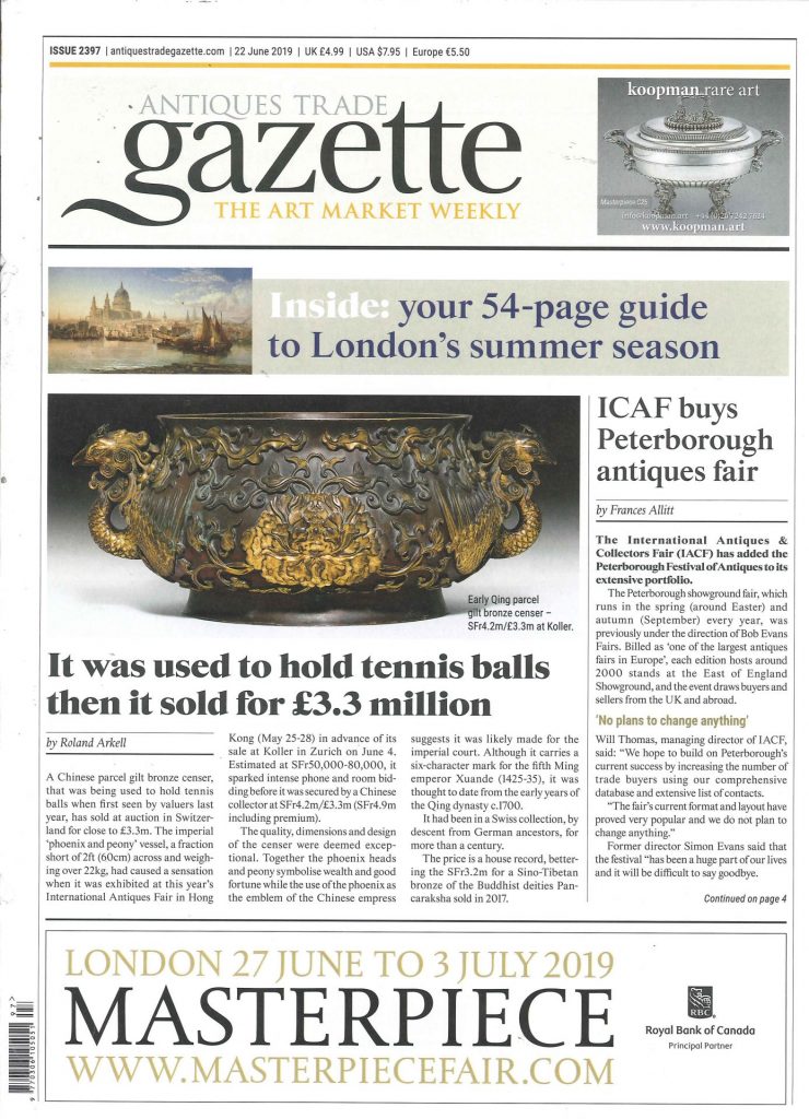 Antiques Trade Gazette: June 22, 2019
