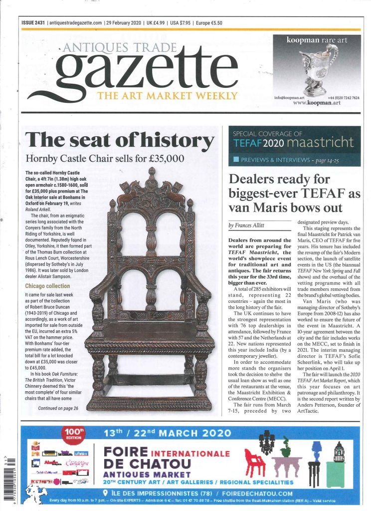 Antiques Trade Gazette: February 29, 2020